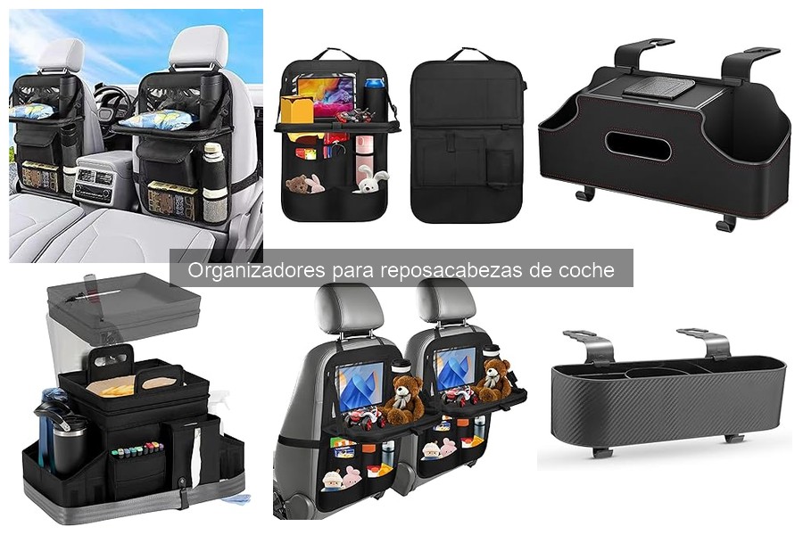 Mejores accesorios para complementar tu organizador de coche