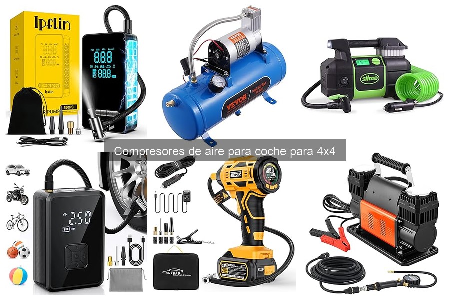 Mejores Accesorios para Compresores de Aire 4x4