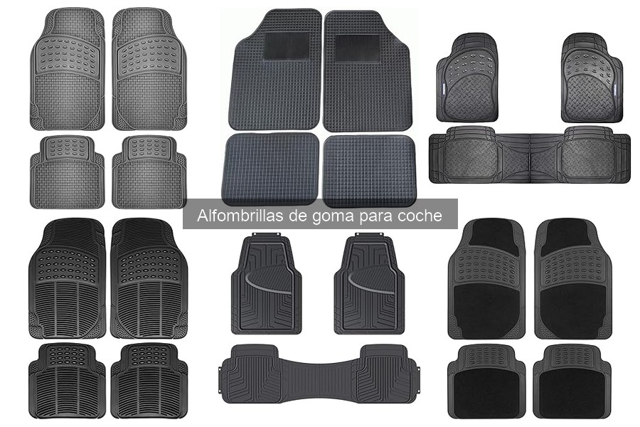 Mejores alfombrillas de goma para coche según opiniones de usuarios
