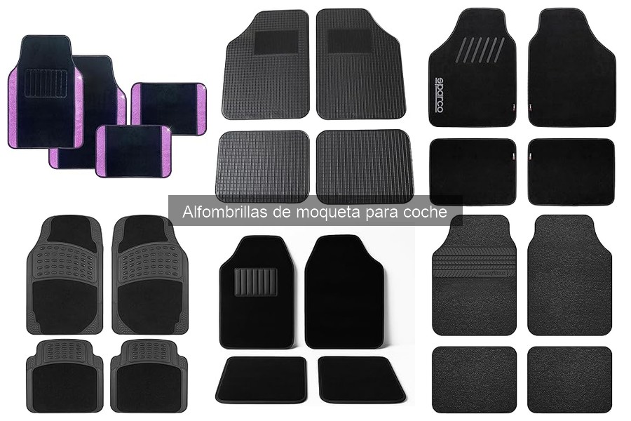 Mejores alfombrillas de moqueta para coches de familia