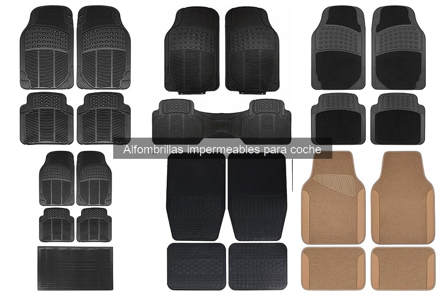 Mejores alfombrillas impermeables para coches pequeños
