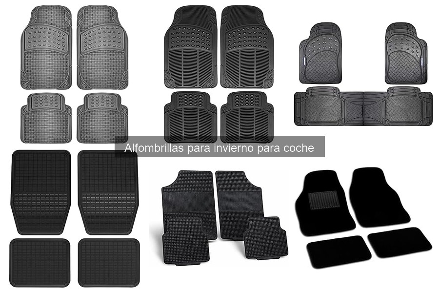 Mejores alfombrillas para invierno para coche en 2023