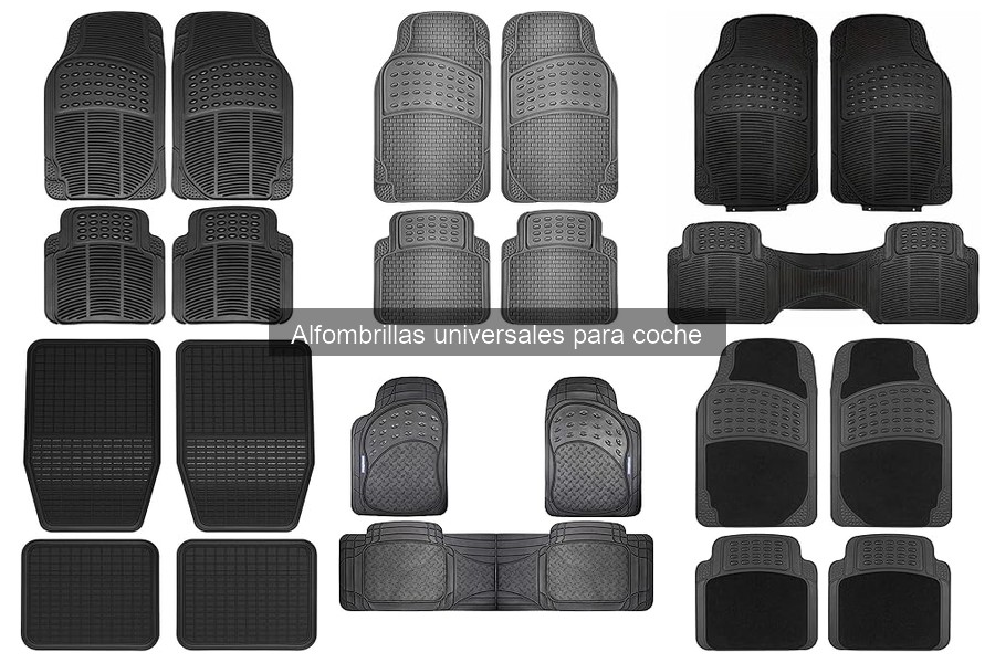 Mejores alfombrillas universales para coches en 2023