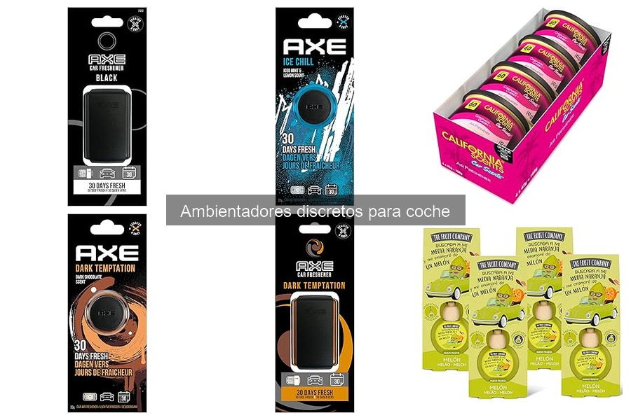 Mejores ambientadores discretos para coche en 2023