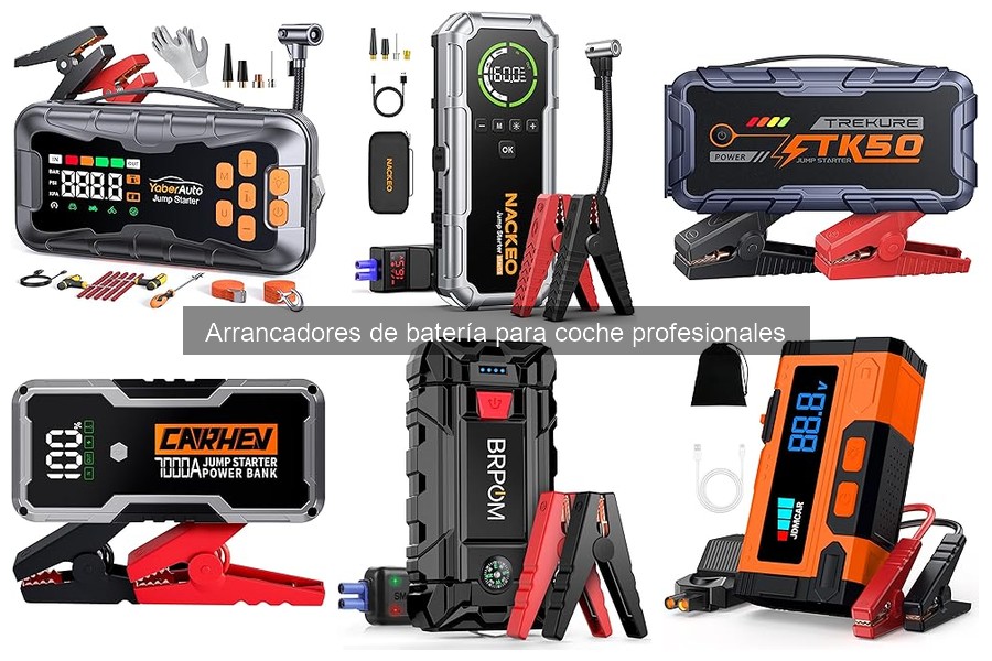 Mejores arrancadores de batería para camping: comparativa 2023