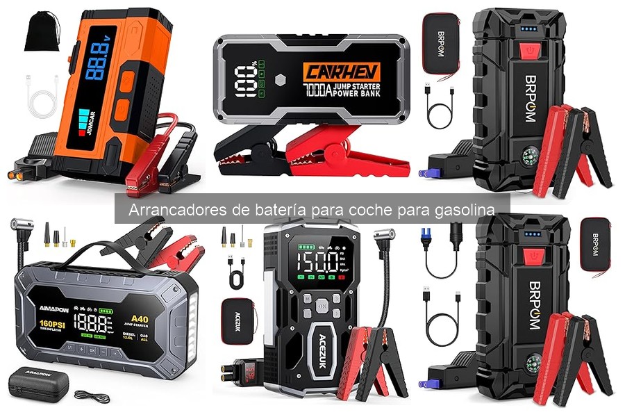 Mejores arrancadores de batería para coche gasolina en 2023