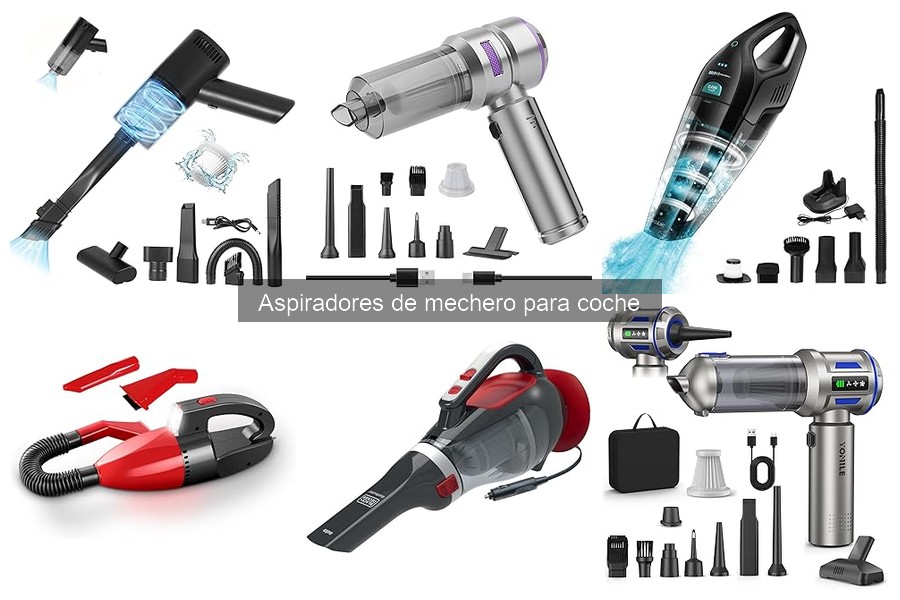 Mejores aspiradores de mechero para coche: opiniones y reseñas