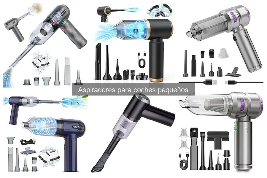 Mejores aspiradores para coches pequeños: Opiniones y comparativa