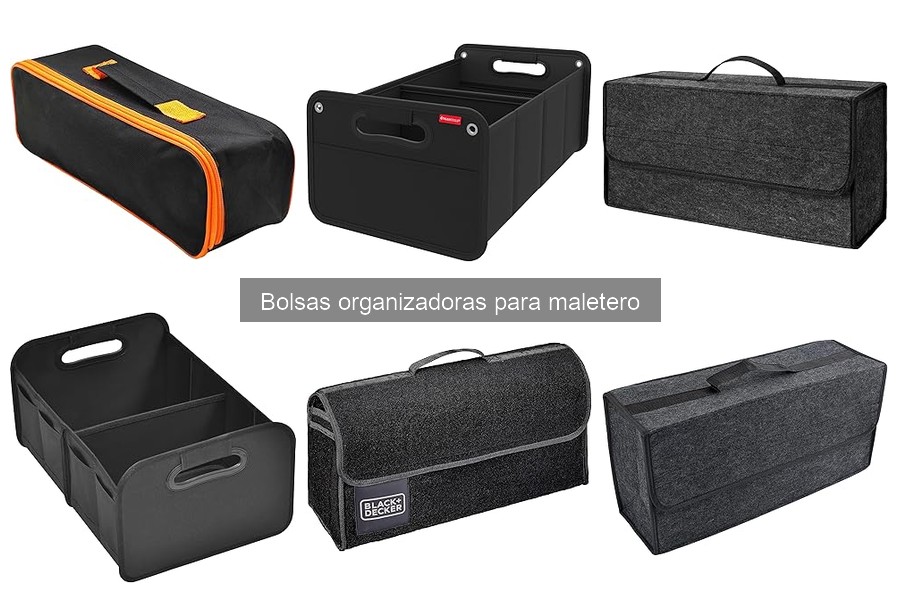 Mejores bolsas organizadoras para maletero en 2023