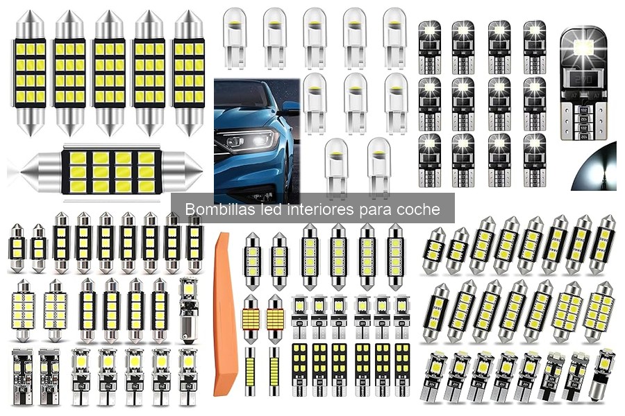 Mejores bombillas LED interiores para coche según opiniones