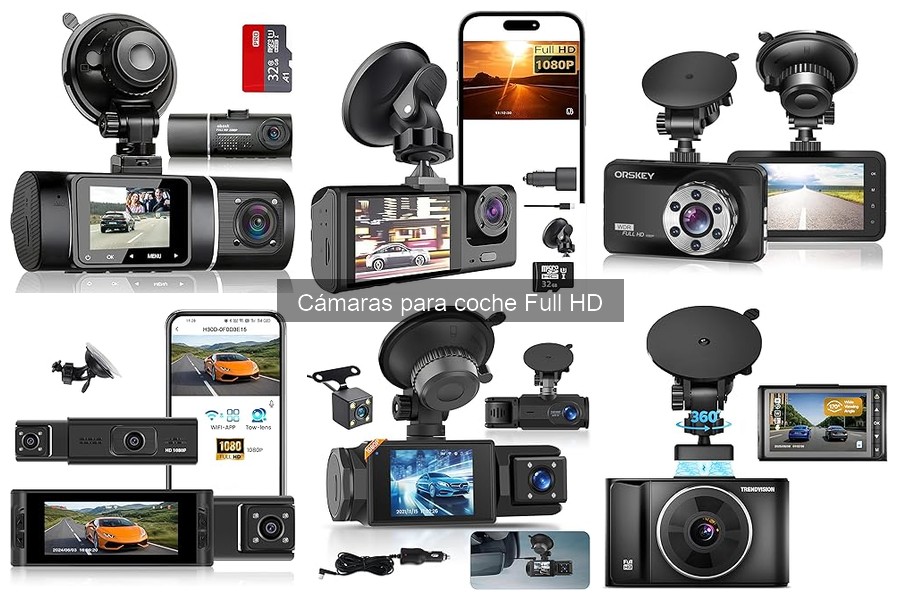 Mejores cámaras Full HD para coche: Guía para principiantes