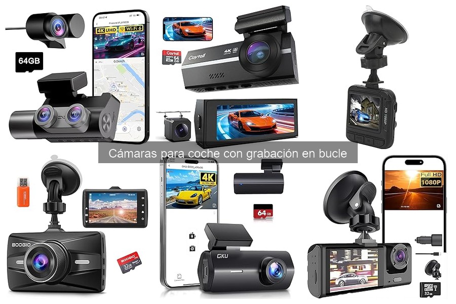Mejores cámaras para coche con grabación en bucle 2023