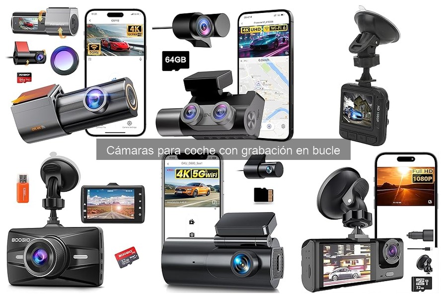 Mejores cámaras para coche con grabación en bucle para principiantes