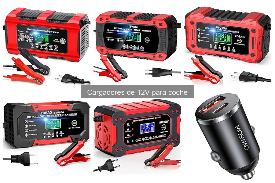 Mejores cargadores de 12V para viajes largos: comparativa