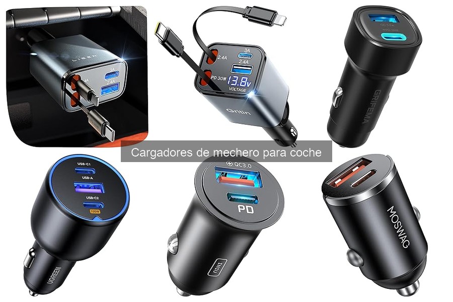 Mejores Cargadores de Mechero para Coche: Comparativa 2023