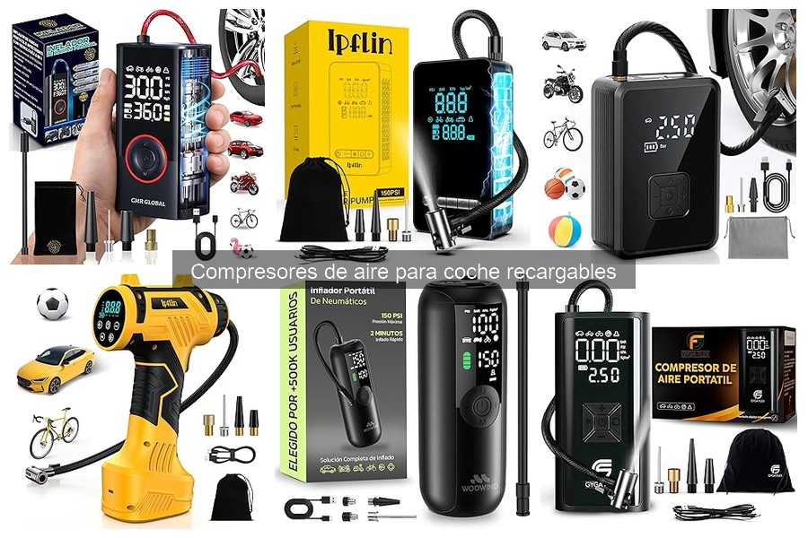 ** Mejores compresores de aire recargables para coche en 2023