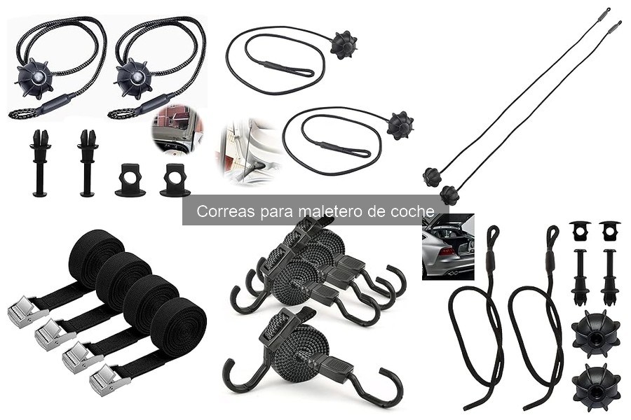 Mejores correas para maletero de coche para familias
