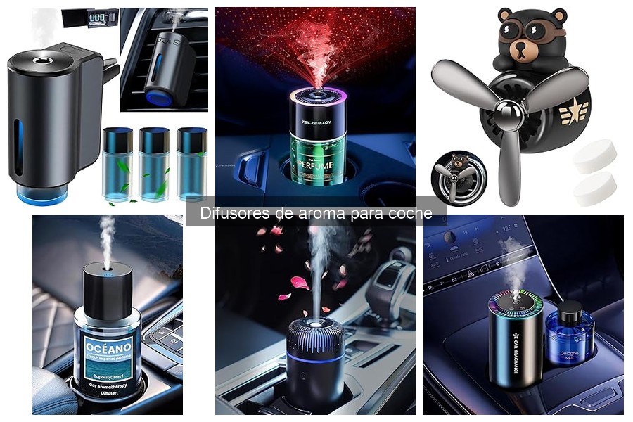 Mejores difusores de aroma para coche: comparativa 2023