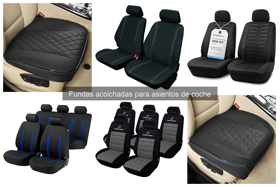 Mejores fundas acolchadas para asientos de coche para familias