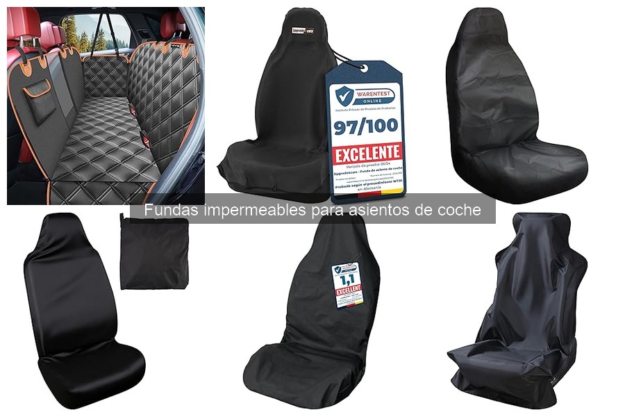 Mejores fundas impermeables para asientos de coche 2023