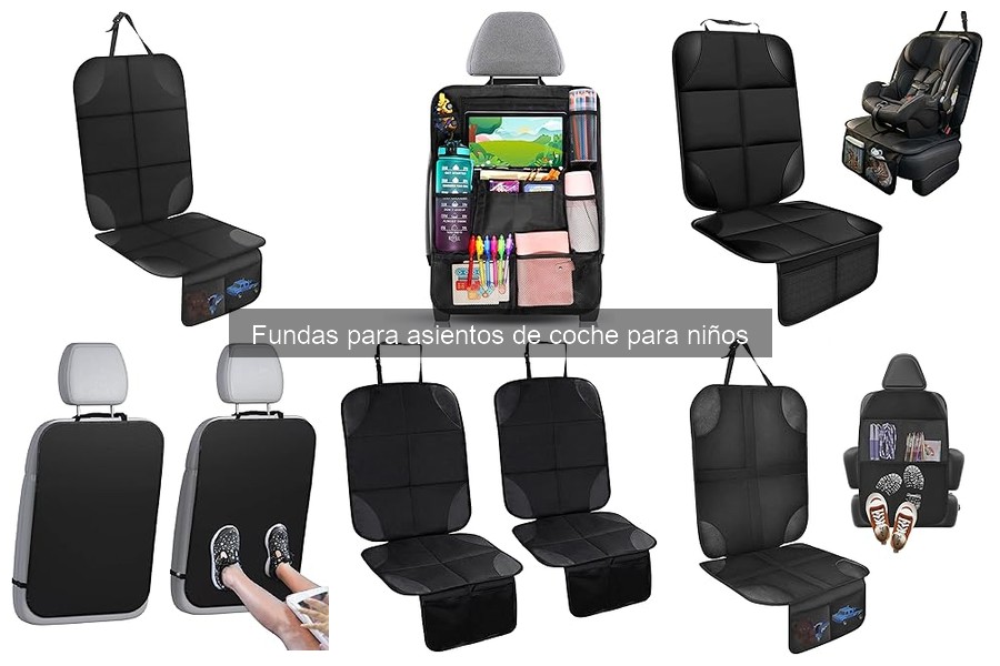 Mejores fundas para asientos de coche para niños en 2023