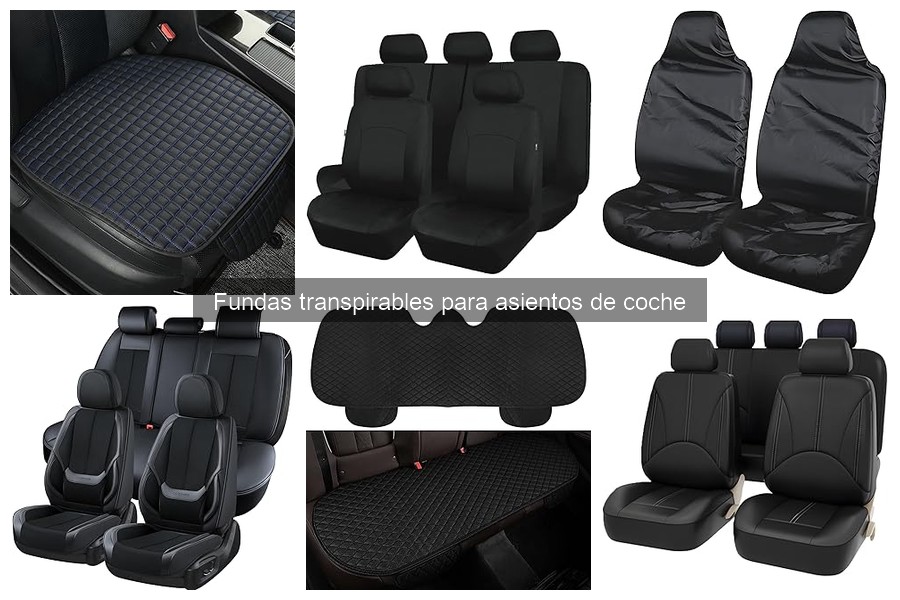 Mejores fundas transpirables para asientos de coche 2023