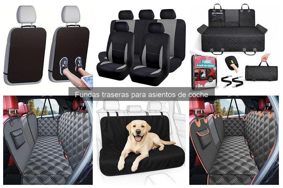 Mejores fundas traseras para asientos de coche para familias