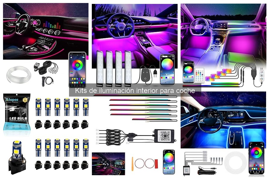 Mejores kits de iluminación interior para coche en 2023