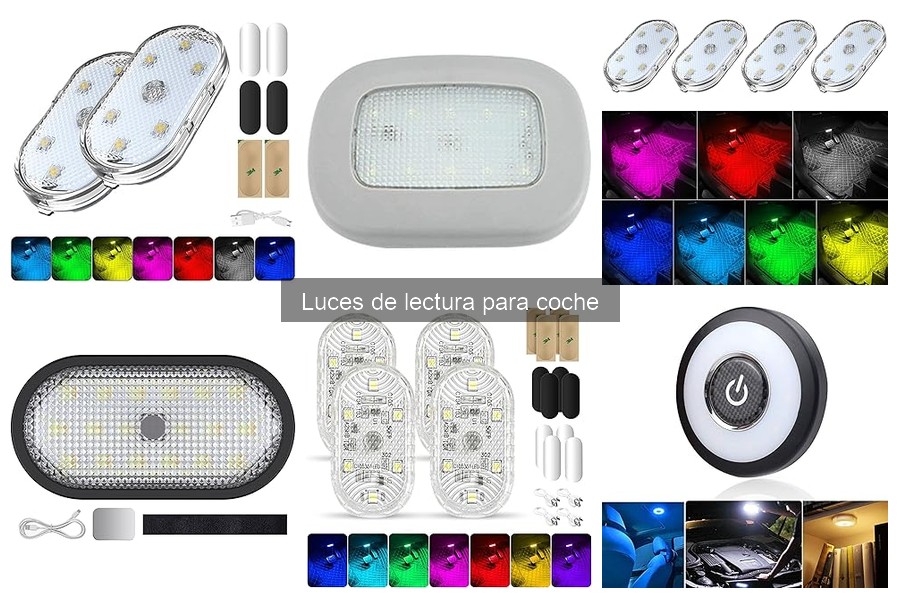 Mejores luces de lectura para coche en 2023: Comparativa