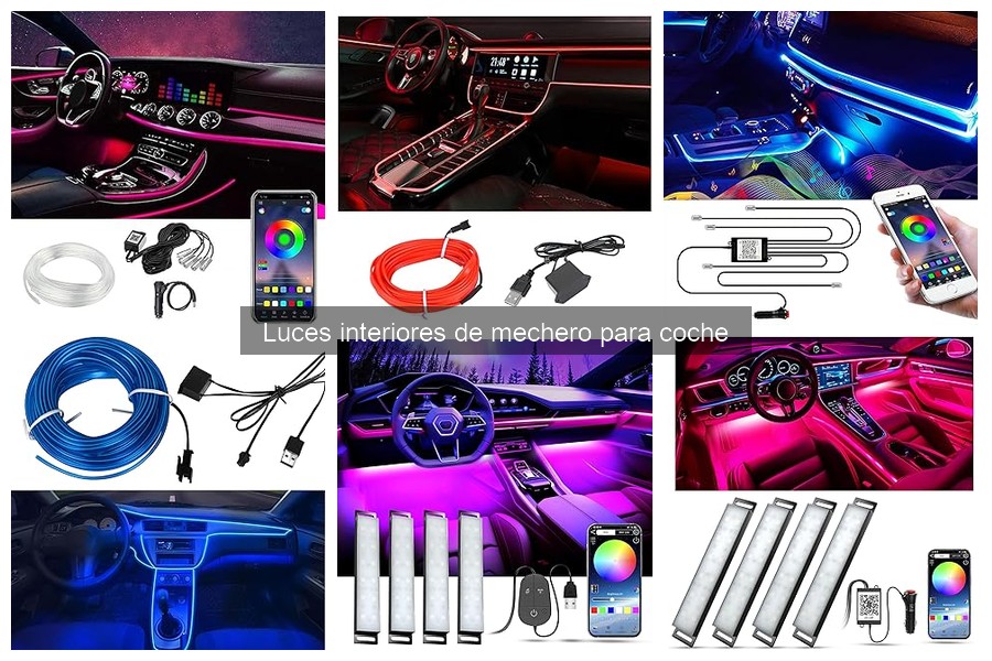 Mejores luces interiores de mechero para coches compactos