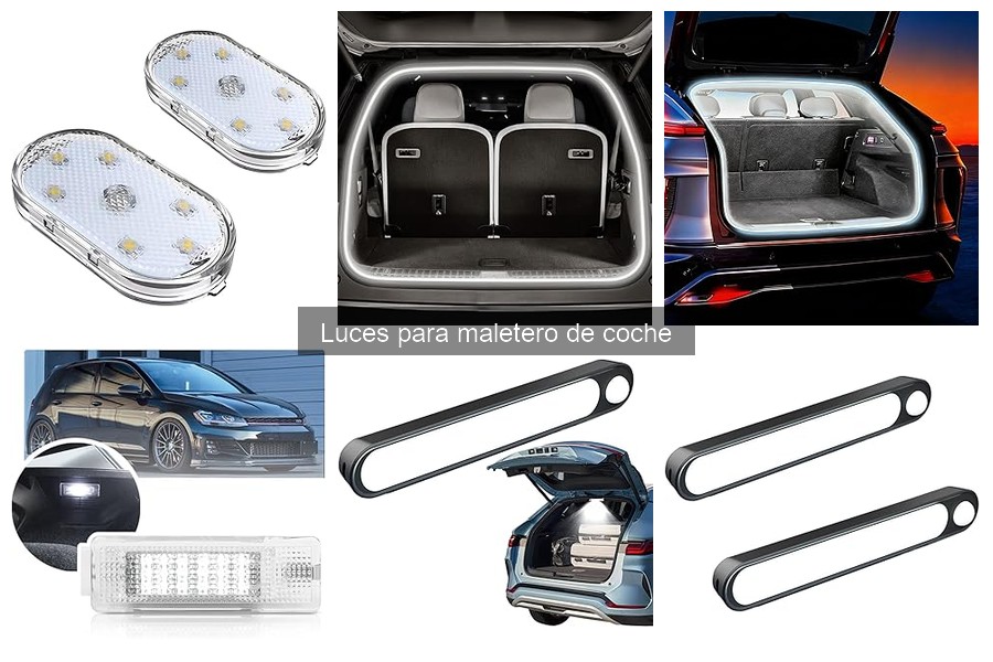 Mejores luces para maletero de coche en 2023: comparativa