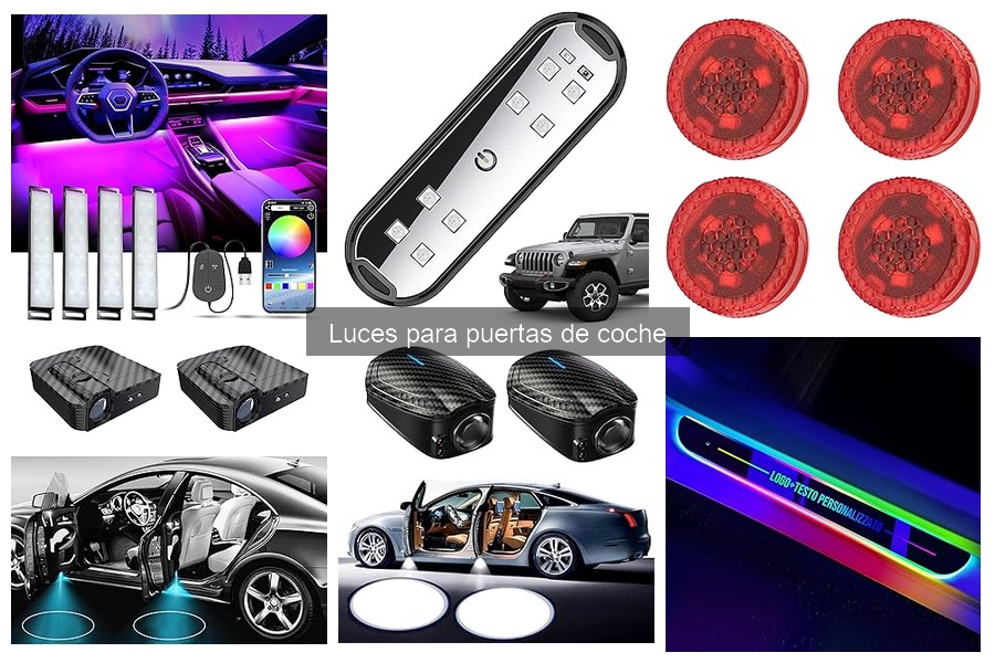 Mejores luces para puertas de coche en 2023: Comparativa