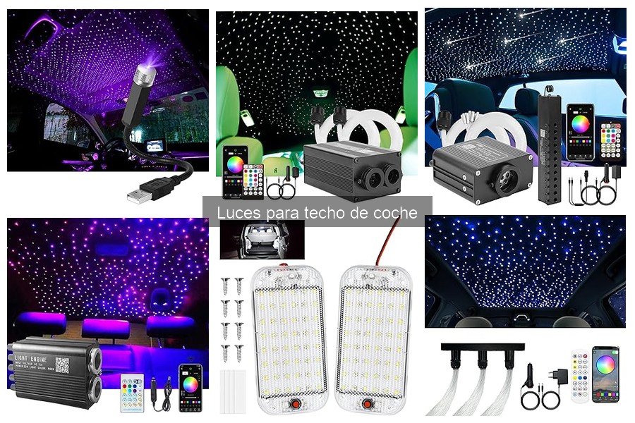 Mejores luces para techo de coche en viajes largos