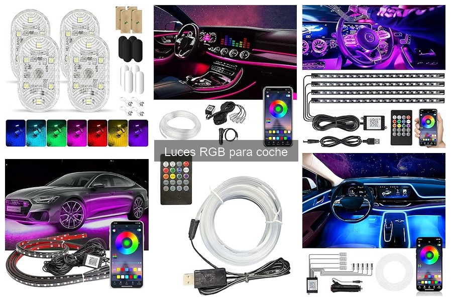 Mejores luces RGB para coche según tu presupuesto