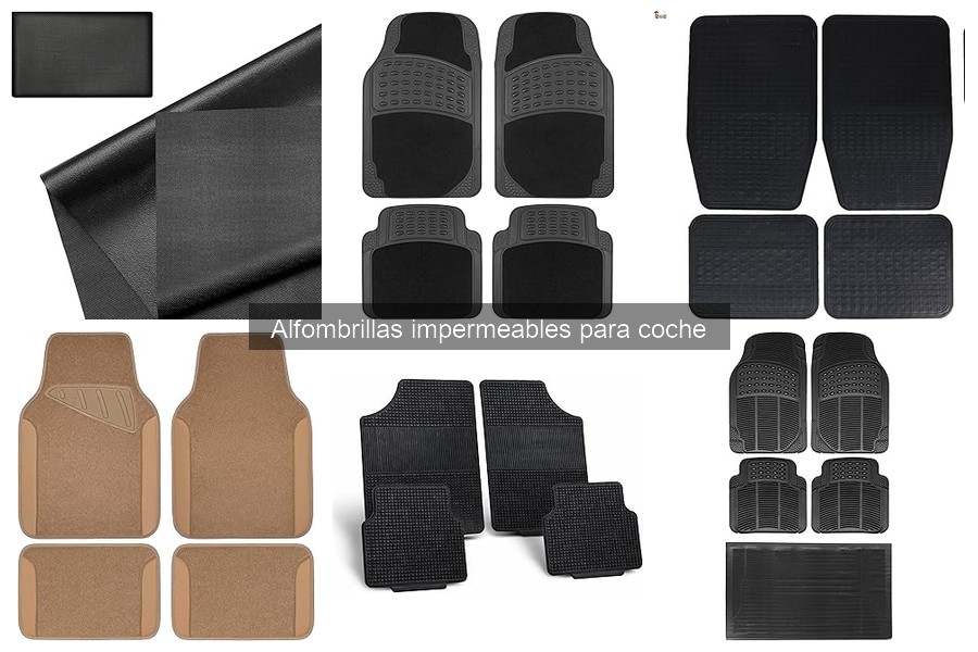 Mejores lugares para comprar alfombrillas impermeables para coche