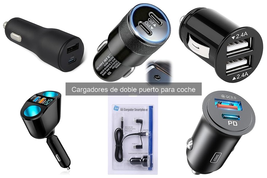 Mejores lugares para comprar cargadores de doble puerto para coche