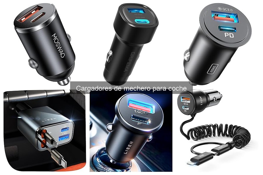 Mejores lugares para comprar cargadores de mechero para coche