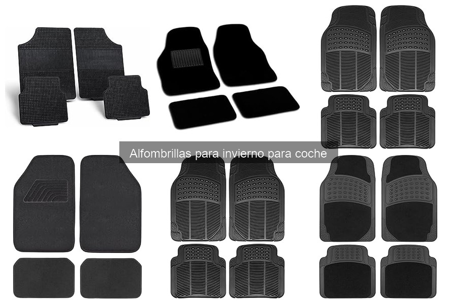 Mejores marcas de alfombrillas para invierno para coche