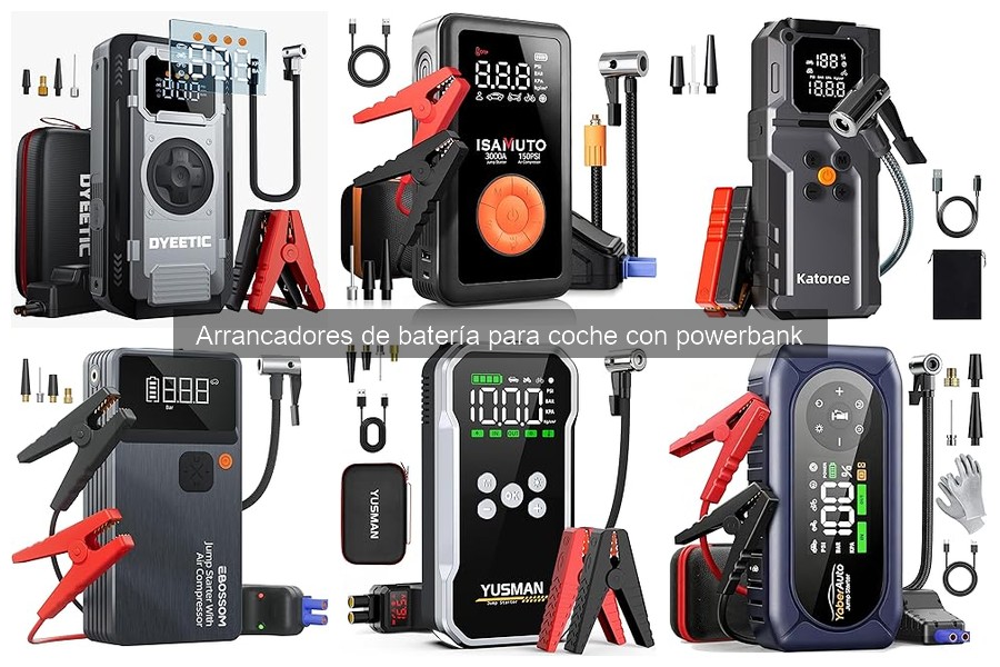 Mejores marcas de arrancadores de batería con powerbank
