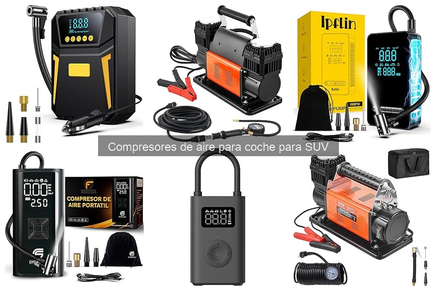 Mejores marcas de compresores de aire para SUVs