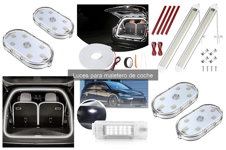 Mejores marcas de luces para maletero de coche