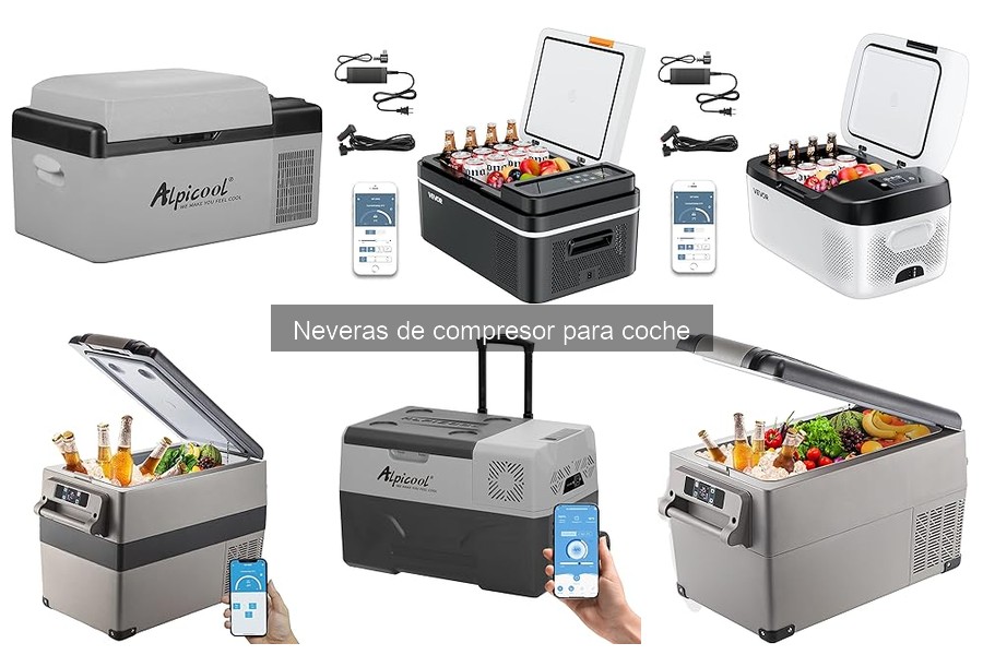 Mejores marcas de neveras de compresor para coche en 2023