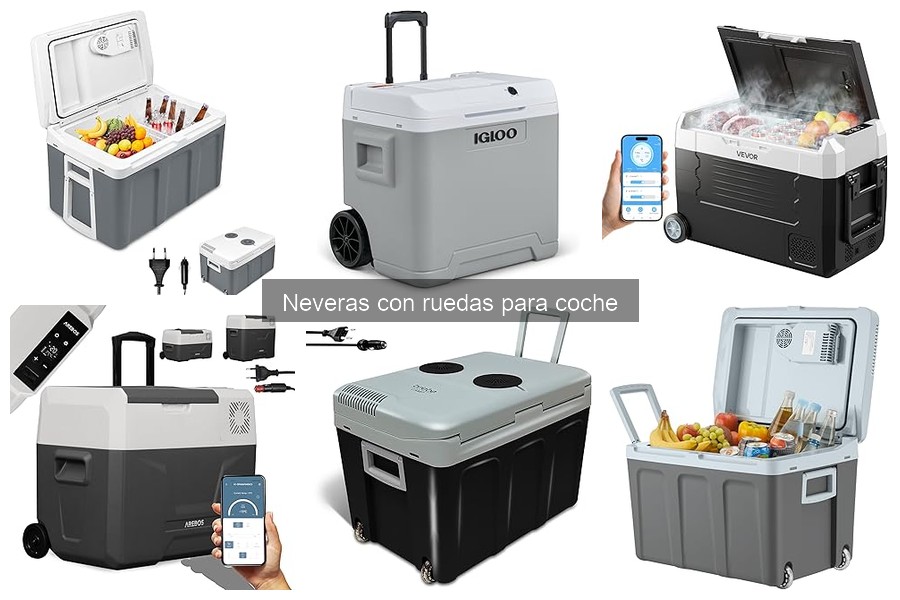 Mejores neveras con ruedas para viajes largos: comparativa 2023