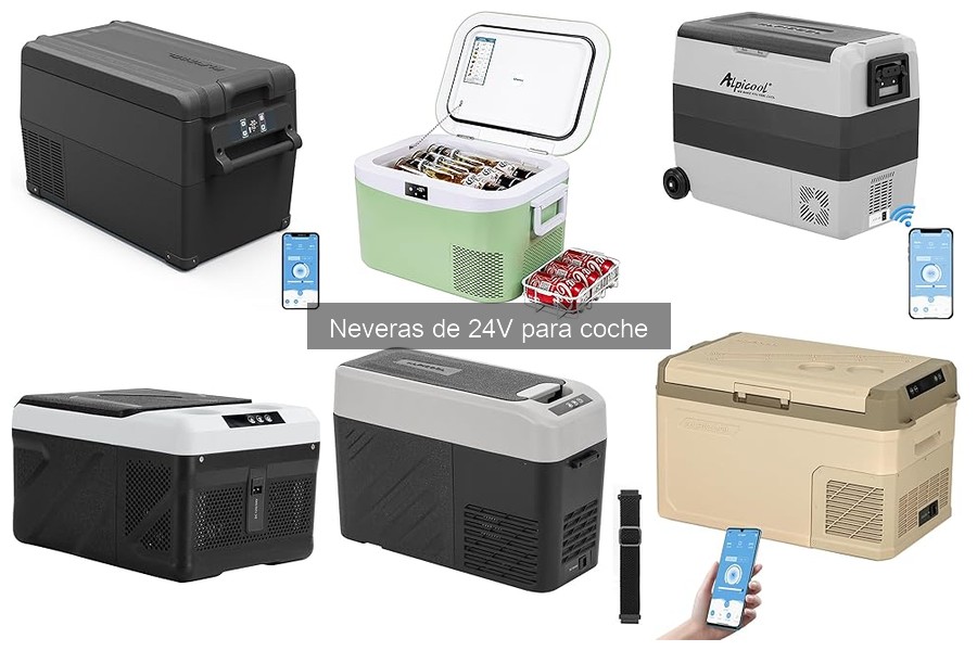 Mejores neveras de 24V para acampar: Comparativa 2023