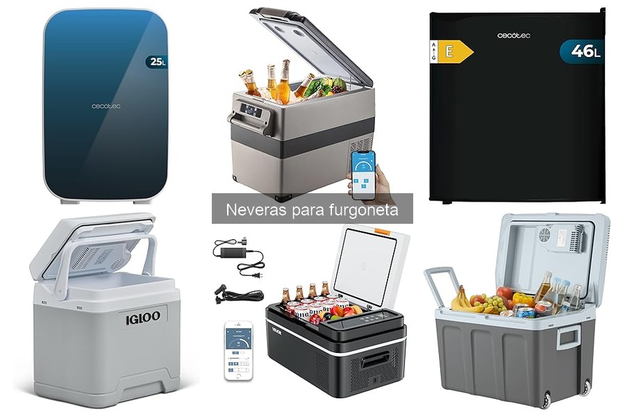 Mejores neveras para furgoneta en 2023: comparativa y recomendaciones