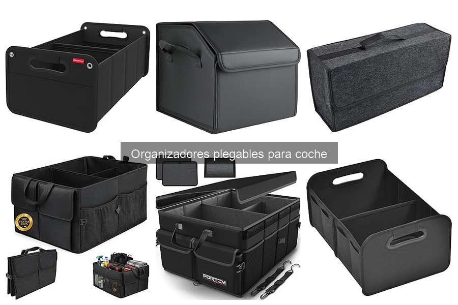 Mejores ofertas de organizadores plegables para coche