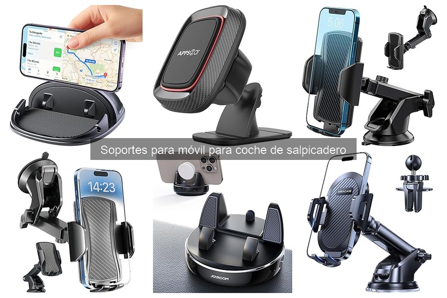 Mejores Ofertas en Soportes para Móvil de Salpicadero