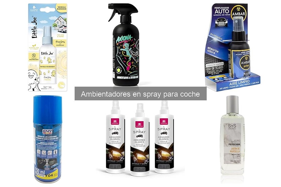 Mejores Ofertas y Precios de Ambientadores en Spray para Coche