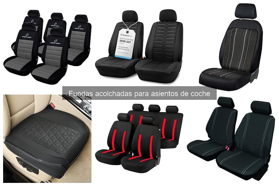 Mejores ofertas y precios de fundas acolchadas para asientos