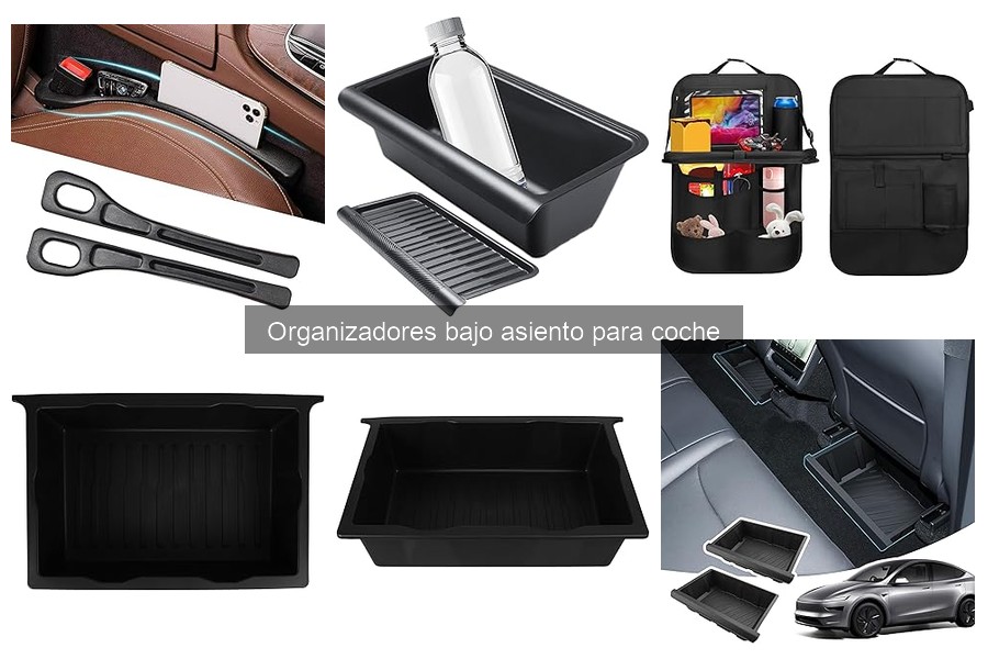 Mejores organizadores bajo asiento para coche 2023